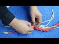 how to splice 8 strand short splice rope