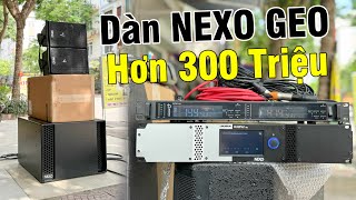 Thêm 1 Dàn Mini Array NEXO GEO, Amply 4x1 MK2 Chỉ Hơn 300tr