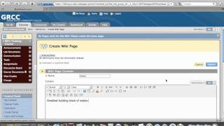 Creating a Wiki