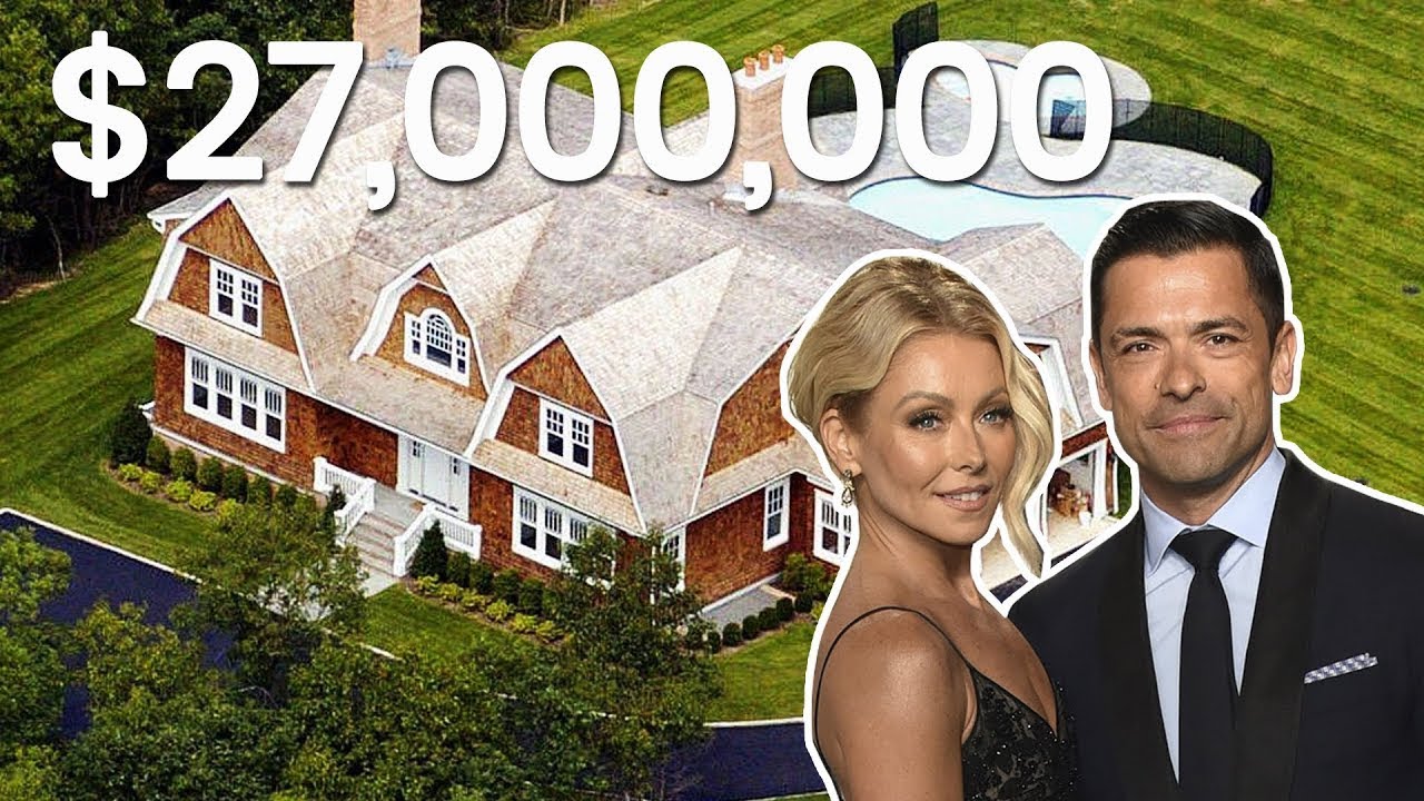 INSIDE KELLY RIPA AND MARK CONSUELOS’S $27,000,000 MANSION - YouTube