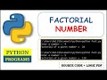 Factorial Number in Python