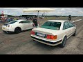 760HP Audi 100 Quattro vs Nissan GT-R