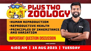 Plus Two Zoology - Chapter 1, 2 & 3 | Important Question Discussion | Xylem Plus Two