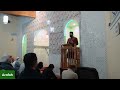 jumah arafah speech by br yusuf naeem at masjid rahmah.