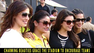 Charming Beauties Grace The Stadium To Encourage Teams