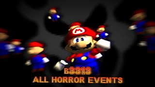 B3313 0.9 All Jumpscares / Horror Events