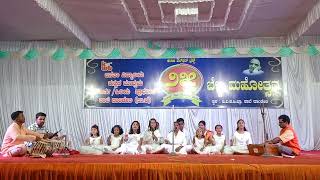 JVD K.M.S silver Jubilee function (Patriotic Song by Bharatiya Sangeeta Vidyalaya)