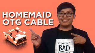 How to Make OTG Cable in Less than 10 Minute | Turn any Data Cable into OTG Cable