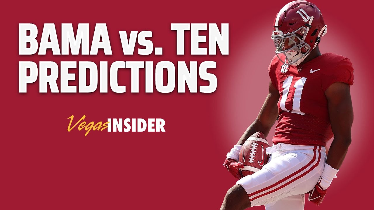 Alabama Vs. Tennessee Predictions | College Football Week 7 - YouTube