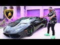 SURPRISING MY HUSBAND WITH HIS DREAM CAR **NEW LAMBORGHINI**