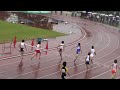 クラ対 男子100m 準決勝 1組目