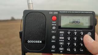 Madrid and Budapest MW medium wave radio daytime DX in UK 585 540 khz