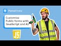 JavaScript in Public Forms: Autofill, Show/Hide Fields & Validation