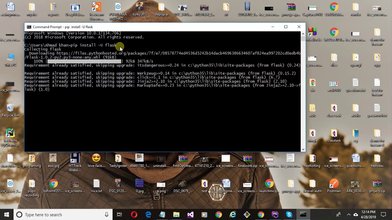 Install Flask On Visual Studio Code Printable Forms Free Online