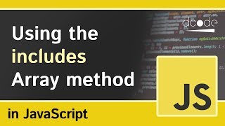 Array 'includes' method in Javascript (Array.prototype.includes)