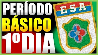 Como é o Primeiro Dia de Período Básico na ESA?│Período Básico da ESA