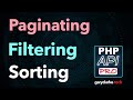 Json API Pagination, Filtering, and Sorting in PHP | PHP API Pro Course Preview