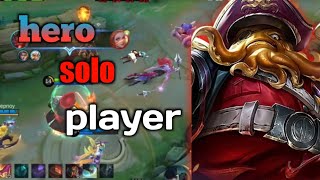 hero bagus untuk solo player nih |BANE solo player hayper