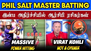 🔴LIVE : Virat Kohli Not a Opener😱| Phil Salt Master Batting💥| RCB Opening Issue💥| CRICTIME |