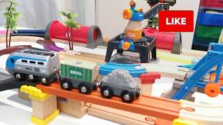 Brio  Subway tunnel  Lifting Bridge wooden Thomas the Tank Engine Train educational toy  Smart Tech