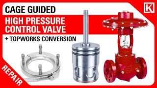 Kimray Cage Guided High Pressure Control Valve Maintenance & Repair 🔧