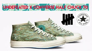 UNDEFEATED x Converse Half Chuck 70