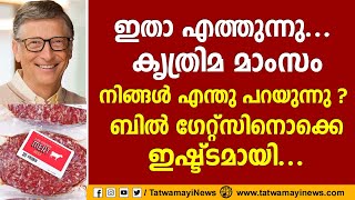 ഇതാ എത്തുന്നു, കൃത്രിമ മാംസം... ബിൽ ഗേറ്റ്സിനൊക്കെ ഇഷ്ട്ടമായി ‌| SWITCH TO SYNTHETIC BEEF