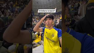 Cristiano Come back 😱😘.  || I am so excited 😘.#trending #viral  #football #cristianoronaldo #shorts