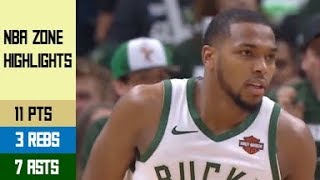Sterling Brown Highlights vs Pistons FRG1 - 11 Pts, 3 Rebs, 7 Asts (14.04.19)