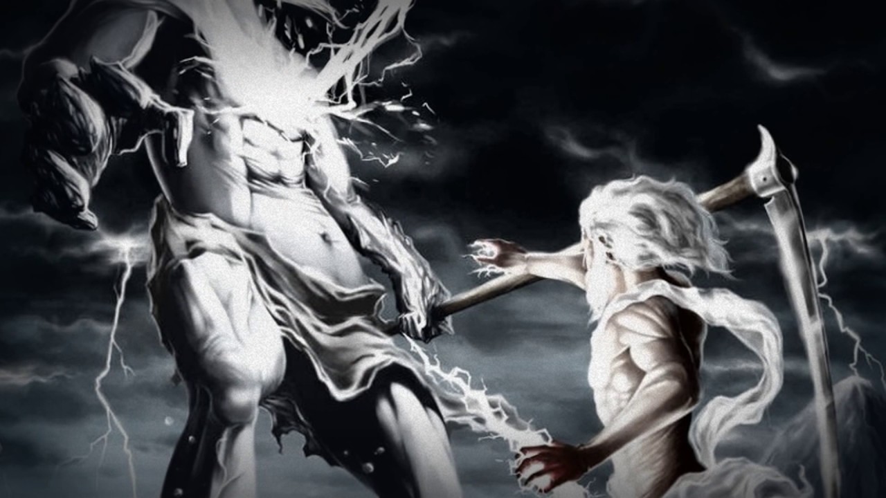 Cronus And Zeus Battle