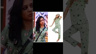 Yashmi Outfits | Part 2 | Bigg Boss Season 8 | Shorts | YouTube #yashmi #biggboss #telugu #outfits