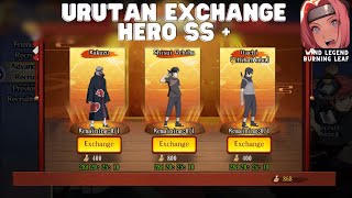 URUTAN EXCHANGE GACHA! TUKAR 800 POINT DAPAT SS+ | WIND LEGEND : BURNING LEAF