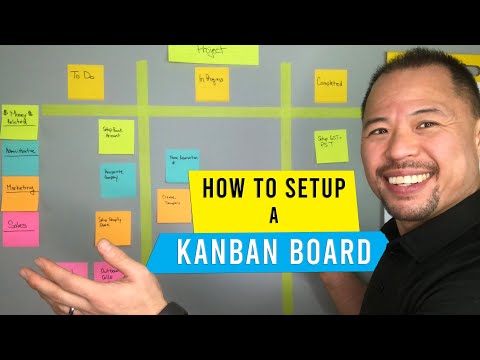 Kanban Tutorial: How to Set Up a Kanban Board | Project Management | Productivity Tools | Ed Tchoi