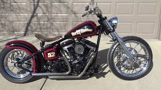 Tony Janko 124 S&S Softail Bobber