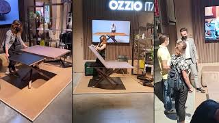 Supersalone 2021 | Ozzio Italia | Milan | Contemporary italian modern furniture