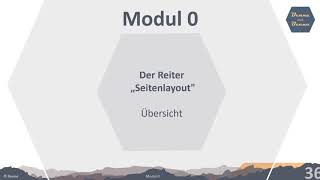 Excel: Reiter Seitenlayout| Modul 0   absolute Grundlagen von Excel   14