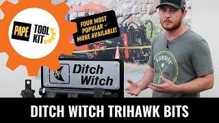 Basic Ditch Witch® TriHawk Bits