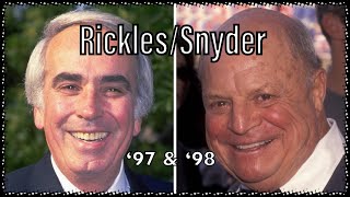 Two Don Rickles and Tom Snyder Interviews: (1997 & 1998)