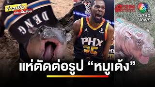 “หมูเด้ง” ฟีเวอร์ รันทุกวงการ ทีมกีฬาแห่ตัดต่อรูป | ข่าวเย็นประเด็นร้อน