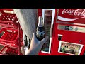 bottled coca cola vending machine