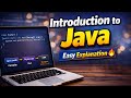 Introduction to Java - In Hindi