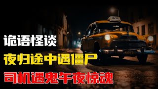 【詭語怪談】出租车司机遇鬼午夜惊魂丨夜归途中遇僵尸丨🔍 睡前慎入！胆小慎听😱