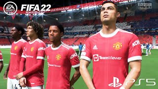 FIFA 22 Gameplay - Manchester United vs Paris Saint Germain | Next-Gen Gameplay 4K | Messi v Ronaldo