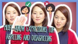 Top 10 Expressions for Agreeing and Disagreeing in Japanese