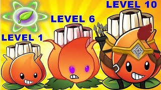 A.K.E.E.Pvz2 Level 1-6-10 Max Level in Plants vs. Zombies 2: Gameplay 2017
