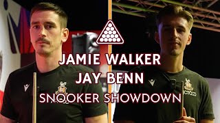 SNOOKER CHALLENGE: Jamie Walker v Jay Benn