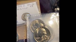 Silver coin collection found at Garage Sale