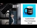 Customized BLACK Magic Mug at lowest cost I Full personalised & customisation.