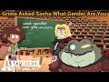 Grime Asked Sasha What Gender Are You (Amphibia) #shorts