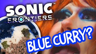 Making Blue Curry for Sonic